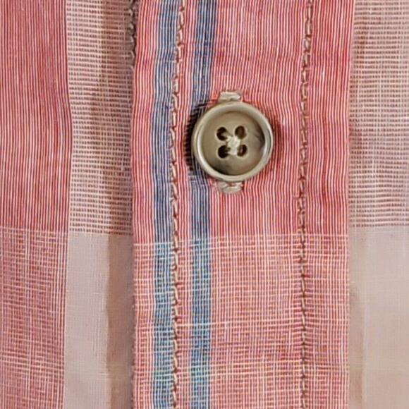 OG Weatherproof Vintage Shirt 2XL Short Sleeve Button Up Americana Normcore - Picture 2 of 16